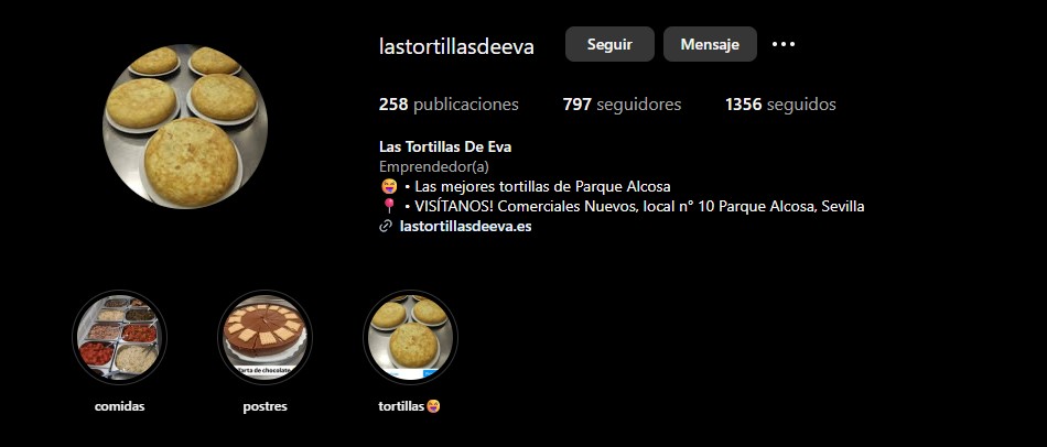 Siguenos en instagram